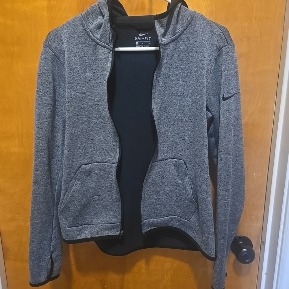 Nike Gray Athletic Jacket - image 1